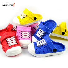2017 Unisex Children Beach Slippers Kids Unisex Baby Boys Clogs Shoes Girls Sandals Garden Slippers Drag For 1-5 Years CX986168