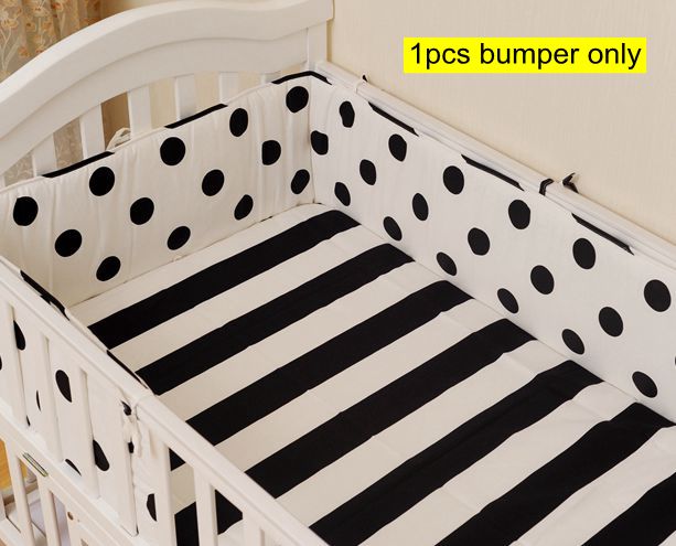 Muslinlife(1pcs bumper only)Fashion hot crib bumper infant bed,baby bed bumper clauds/star/dot/tree,safe protection for baby use