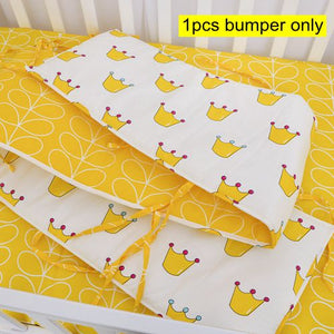 Muslinlife(1pcs bumper only)Fashion hot crib bumper infant bed,baby bed bumper clauds/star/dot/tree,safe protection for baby use