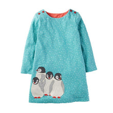 Princess Costume Baby Girls Birthday Dress 2017 Brand Tunic Dress Kids Clothing Applique Robe Fille 100% Cotton Children Dresses