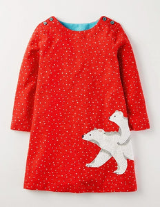 Princess Costume Baby Girls Birthday Dress 2017 Brand Tunic Dress Kids Clothing Applique Robe Fille 100% Cotton Children Dresses