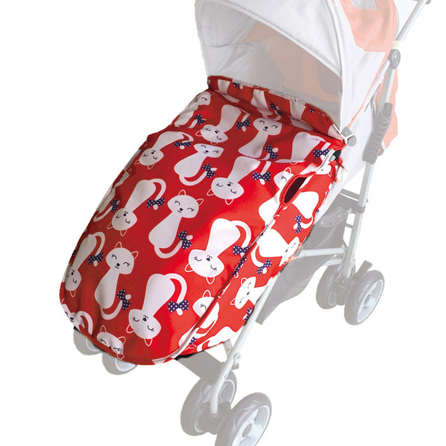 Baby stroller Foot Muff Universal Waterproof Foot Cover with 600D and cotton cloth Anti-slip Thick and Warm stroller accessories