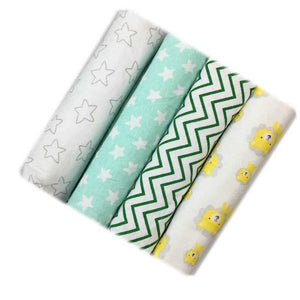 4 pcs/lot newborn Baby bed sheets 100% cotton crib sheet  76 x 76 cm baby bedding set super soft infant sheets for boys girls