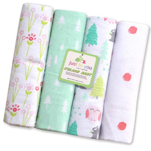 4 pcs/lot newborn Baby bed sheets 100% cotton crib sheet  76 x 76 cm baby bedding set super soft infant sheets for boys girls