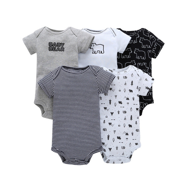 5pcs/lot newborn baby boy girl clothes set roupa infantil clothing casaco infantil bebes boy girl clothing