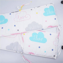Muslinlife(1pcs bumper only)Fashion hot crib bumper infant bed,baby bed bumper clauds/star/dot/tree,safe protection for baby use