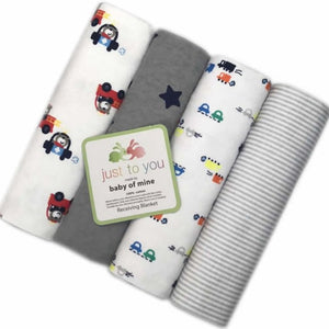 4 pcs/lot newborn Baby bed sheets 100% cotton crib sheet  76 x 76 cm baby bedding set super soft infant sheets for boys girls