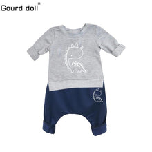 Gourd doll Baby Boy Girl Clothes Spring Baby Clothing Sets Cartoon Printing Sweatshirts+Casual Pants 2Pcs for Baby Clothes