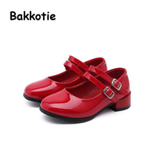 Bakkotie 2018 Spring New Fashion Mary Jane Pu Leather Low-heel Flat Child Baby Casual Princess Shoe Bow kid Brand Sweet Girl