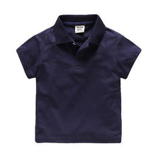 Hot New Boys Polo Shirts Summer Polo shirts for Boy Short Sleeve Tops Tees Solid Color Kids Clothes Polo Shirt Children Clothing