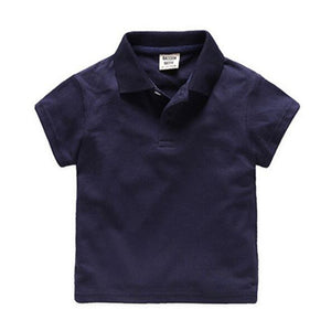 Hot New Boys Polo Shirts Summer Polo shirts for Boy Short Sleeve Tops Tees Solid Color Kids Clothes Polo Shirt Children Clothing
