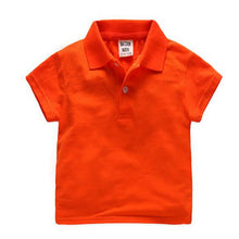 Hot New Boys Polo Shirts Summer Polo shirts for Boy Short Sleeve Tops Tees Solid Color Kids Clothes Polo Shirt Children Clothing