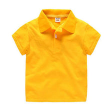 Hot New Boys Polo Shirts Summer Polo shirts for Boy Short Sleeve Tops Tees Solid Color Kids Clothes Polo Shirt Children Clothing