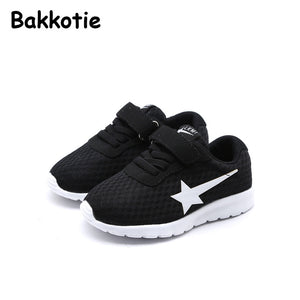 Bakkotie 2018 Spring Fashion Baby Boy Casual Shoe Girl Brand Little Kid Sport Sneaker Child Leisure White Shoe Toddler Mesh Soft