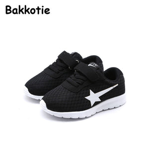 Bakkotie 2018 Spring Fashion Baby Boy Casual Shoe Girl Brand Little Kid Sport Sneaker Child Leisure White Shoe Toddler Mesh Soft